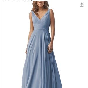 Bridesmaid Dress-size 6 Dusty blue